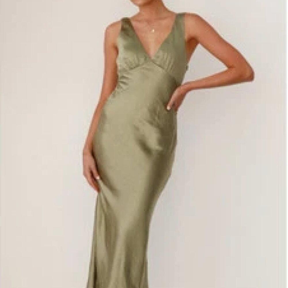 Maxi Dress - Billy J Olive Color